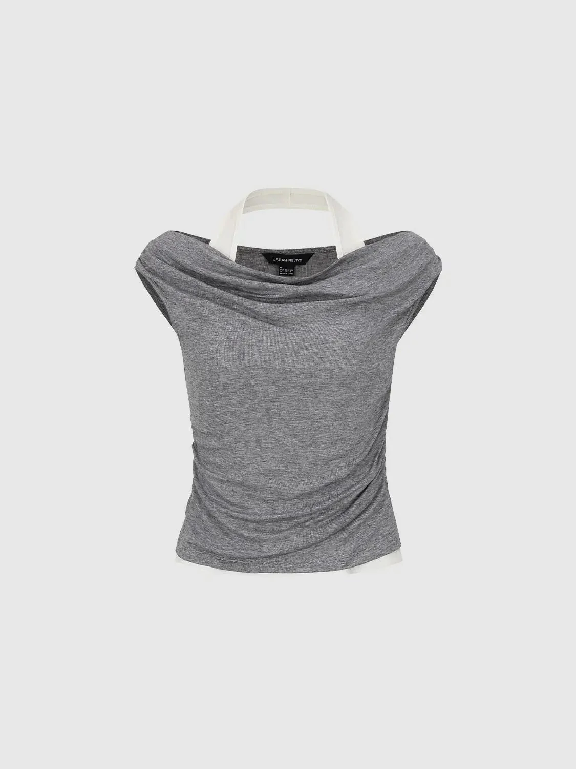 8448-draped-cowl-neck-knit-in-lyocell-wool-blend-t-shirts-1.webp Draped Cowl Neck Knit In Lyocell Wool Blend T-Shirts