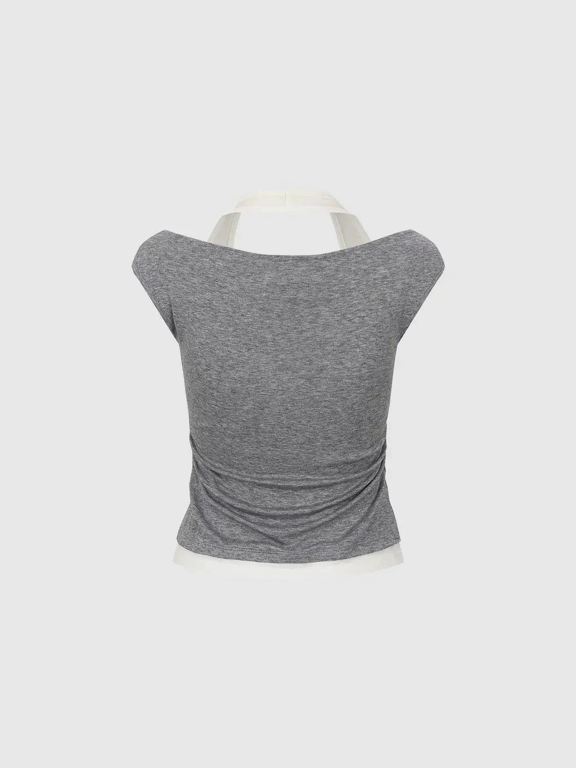8448-draped-cowl-neck-knit-in-lyocell-wool-blend-t-shirts-2.webp Draped Cowl Neck Knit In Lyocell Wool Blend T-Shirts