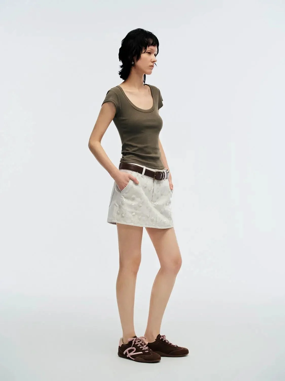 8459-mint-green-viscose-cotton-blend-scoop-neck-t-shirts-12.webp Mint Green Viscose Cotton Blend Scoop Neck T-Shirts