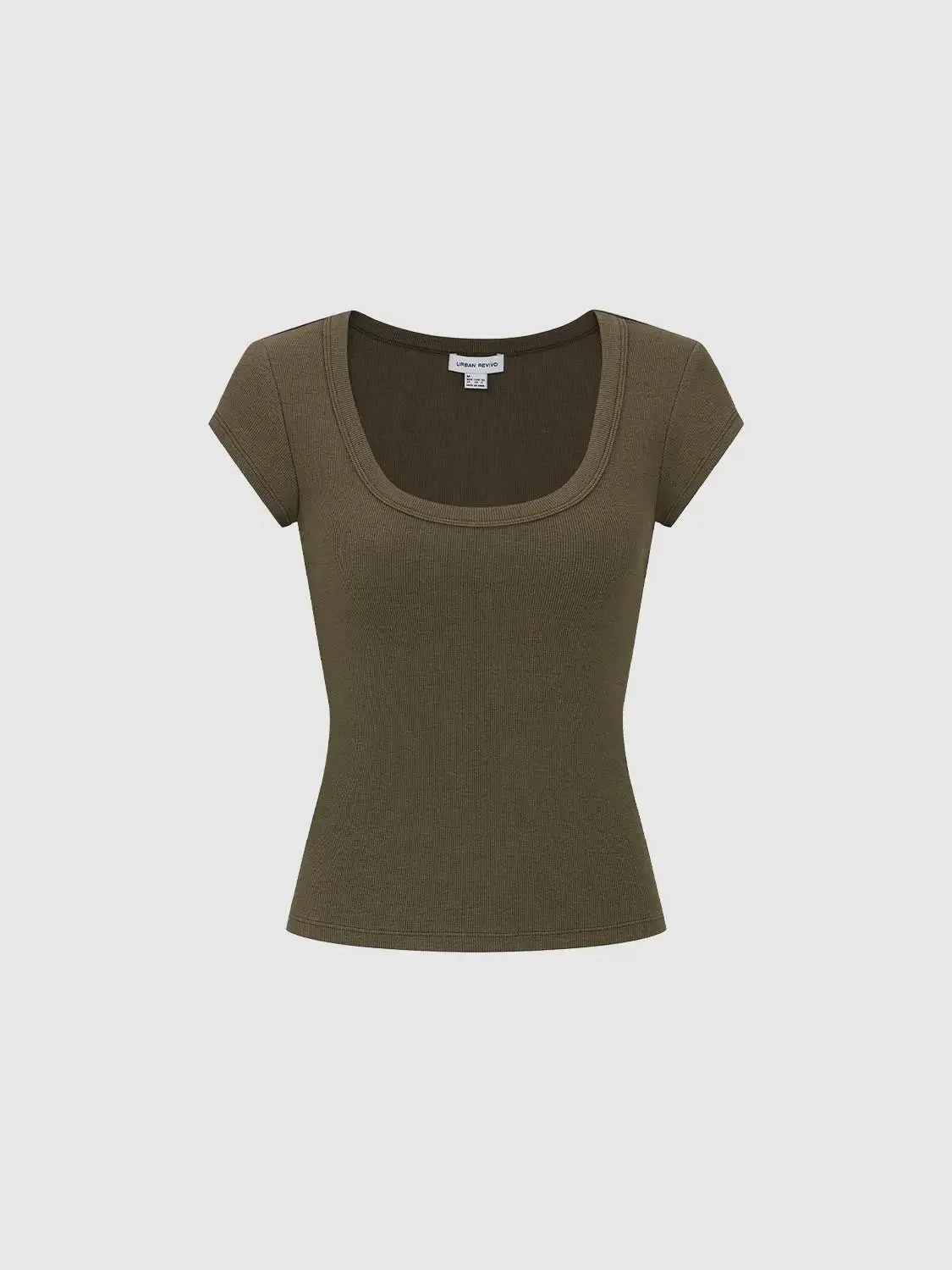 8459-mint-green-viscose-cotton-blend-scoop-neck-t-shirts-15.webp Mint Green Viscose Cotton Blend Scoop Neck T-Shirts