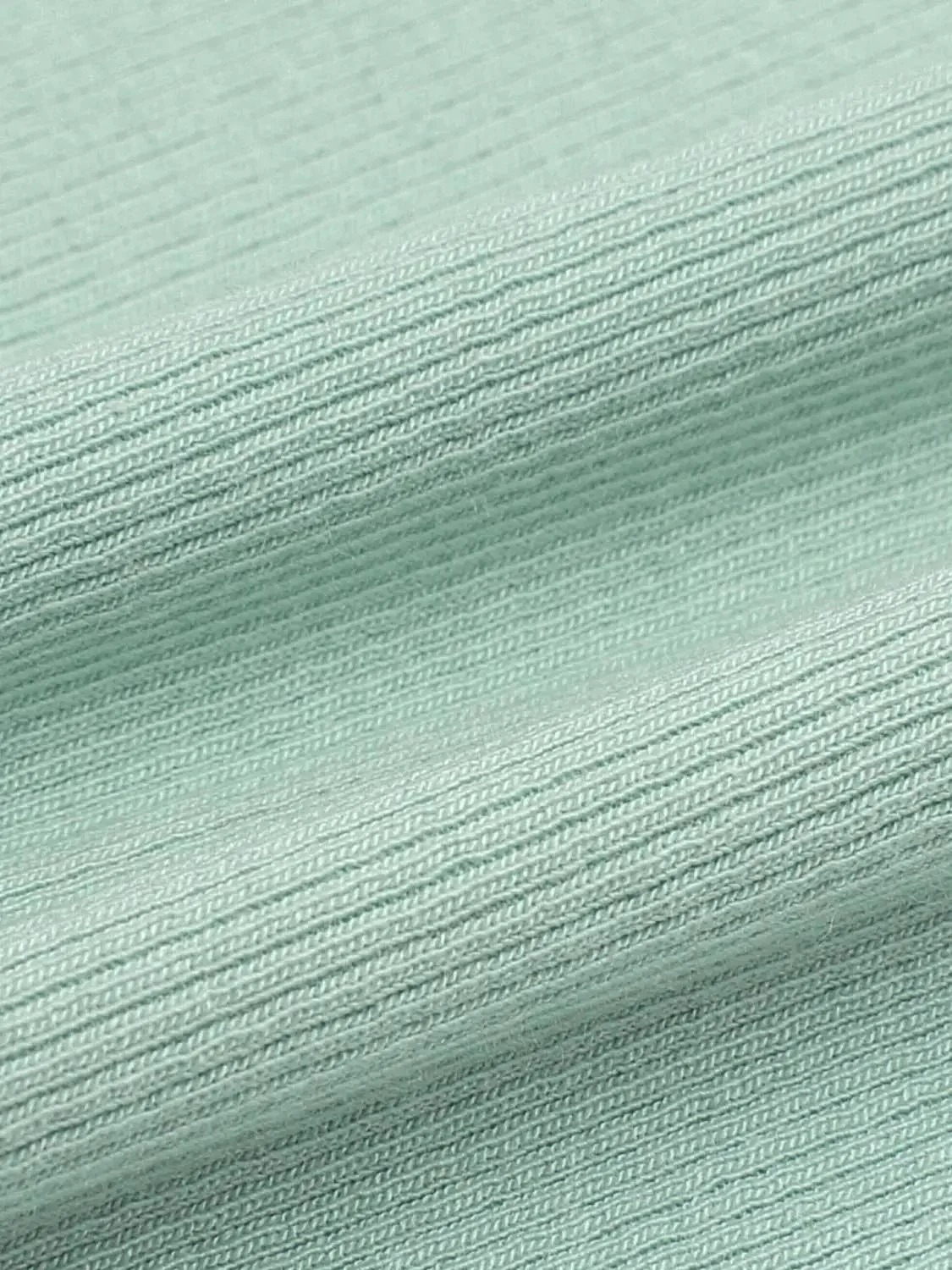 8459-mint-green-viscose-cotton-blend-scoop-neck-t-shirts-8.webp Mint Green Viscose Cotton Blend Scoop Neck T-Shirts