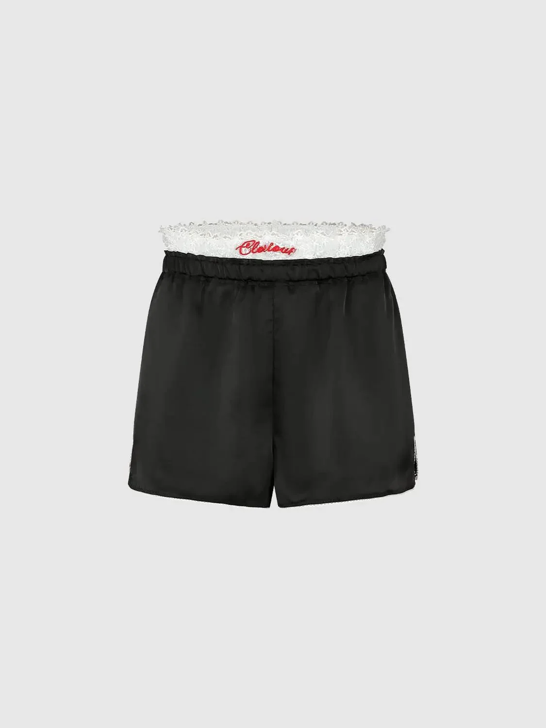 8602-lace-trim-lightweight-satin-fabric-thin-stretch-comfort-shorts-7.webp Lace Trim Lightweight Satin Fabric Thin Stretch Comfort Shorts
