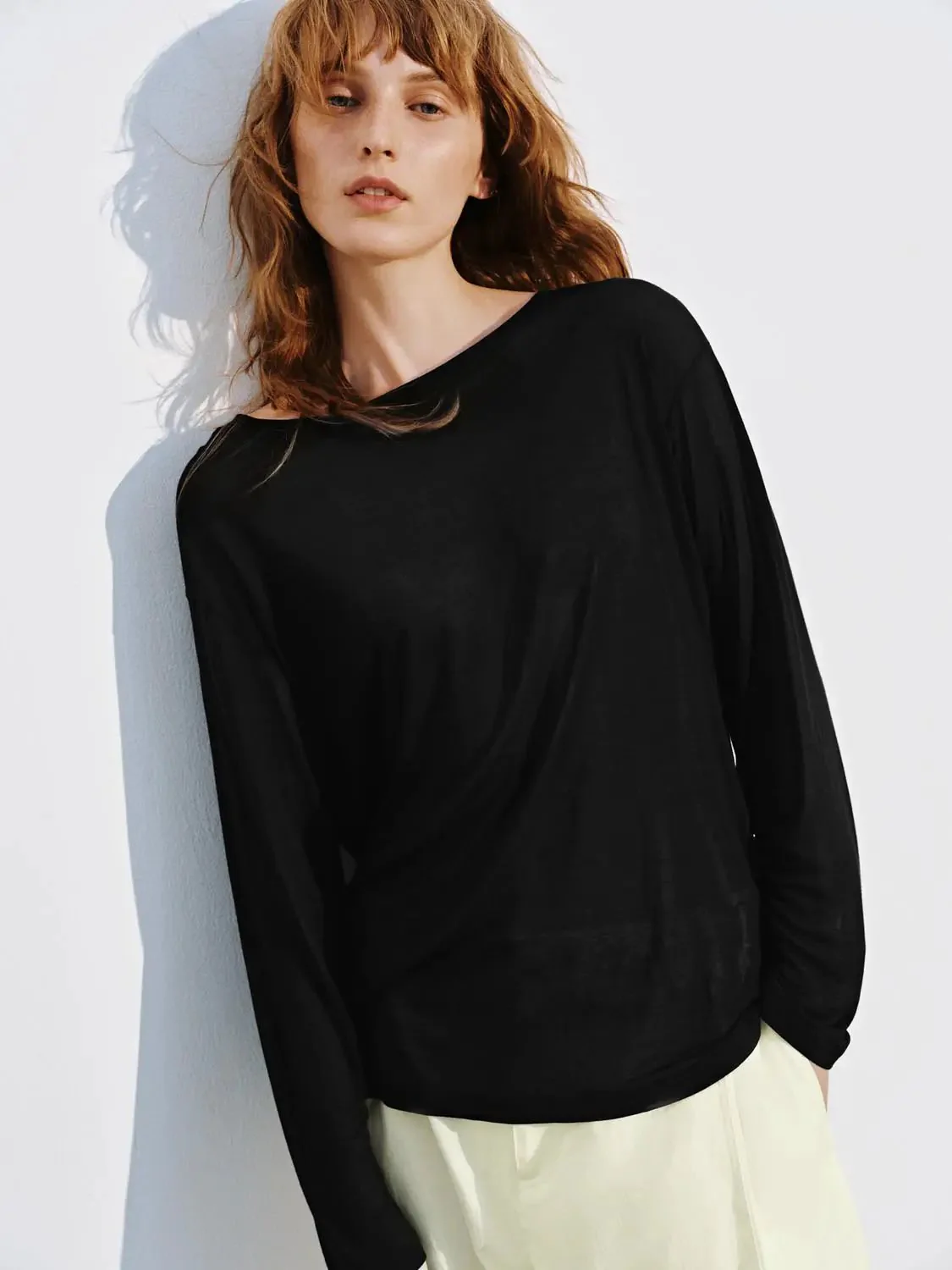 Relaxed Fit Long Sleeve T-Shirts
