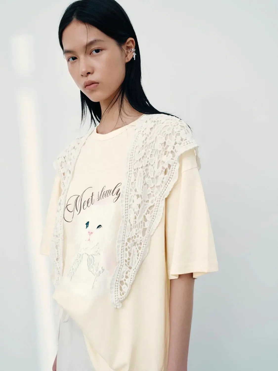 Printed Crew Neck T-Shirts