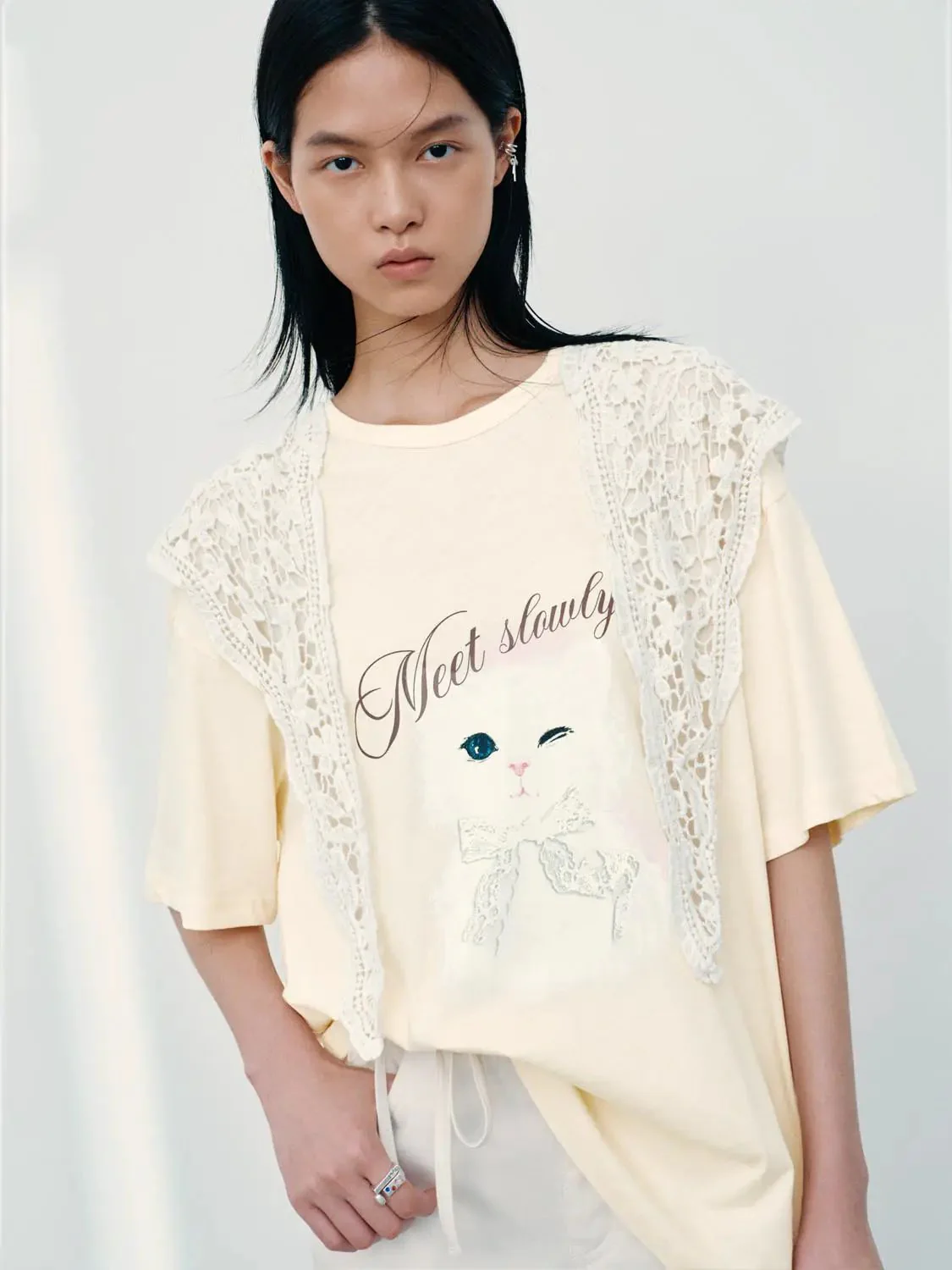 Printed Crew Neck T-Shirts