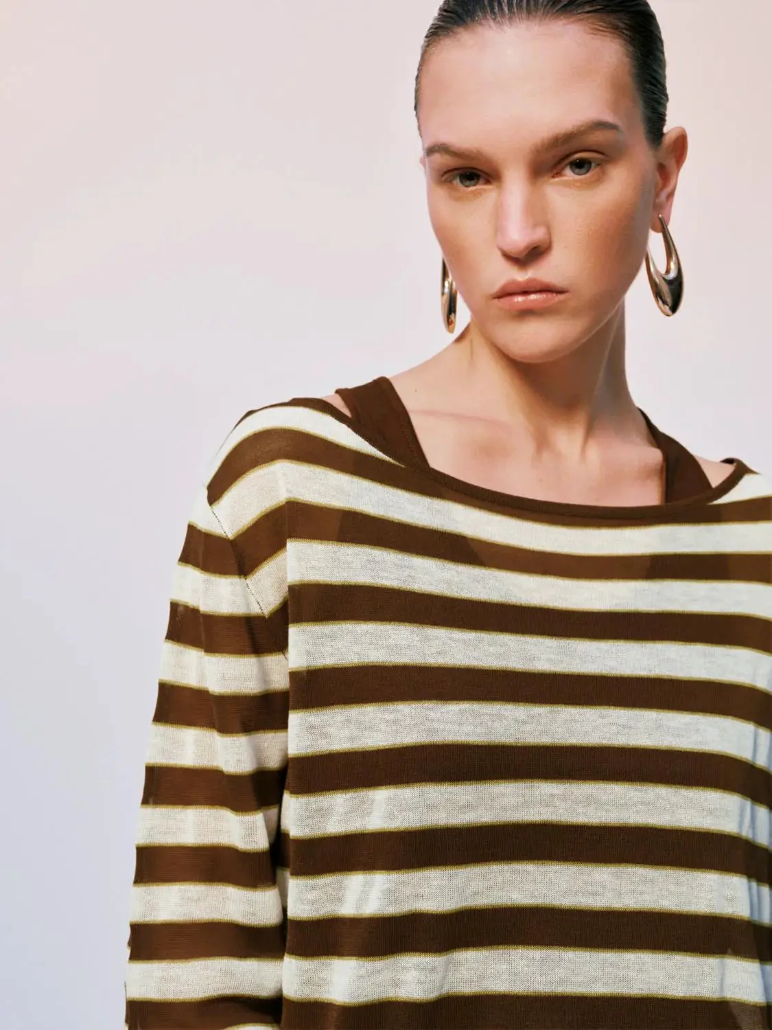 8700-cotton-blend-striped-knitted-long-sleeve-t-shirts-3.webp Cotton Blend Striped Knitted Long Sleeve T-Shirts
