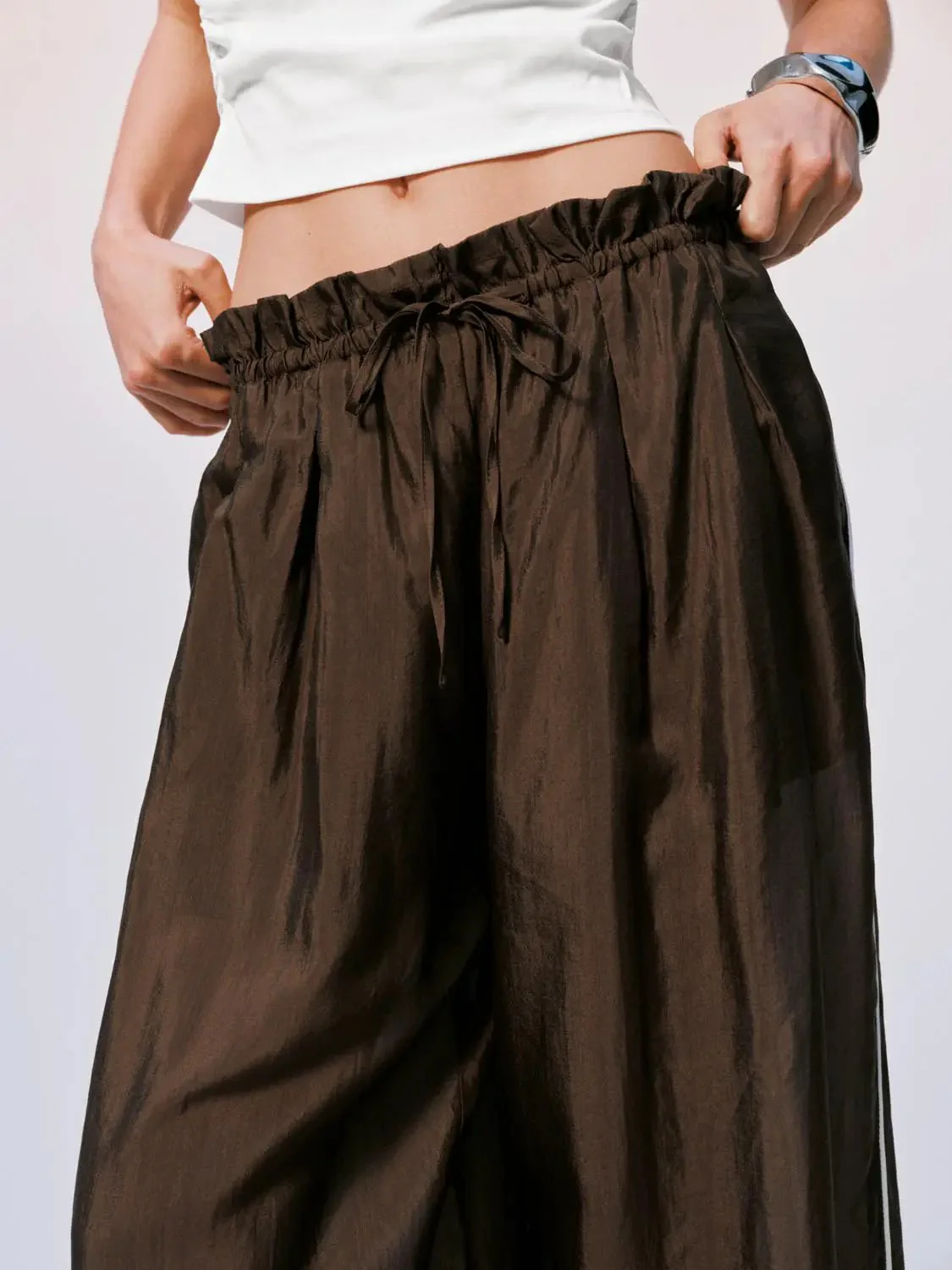 8788-viscose-polyester-wide-leg-drawstring-palazzo-pants-6.webp Viscose Polyester Wide Leg Drawstring Palazzo Pants