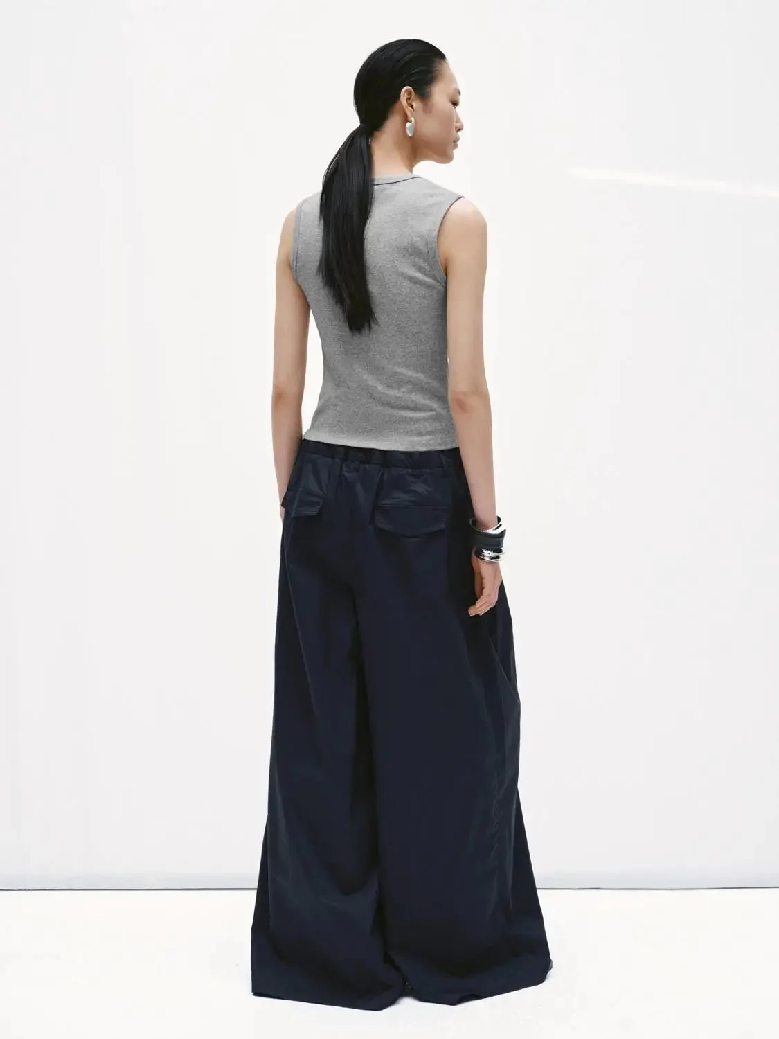 8878-grey-cotton-polyester-stretch-square-neck-tank-tops-6.webp Grey Cotton Polyester Stretch Square Neck Tank Tops