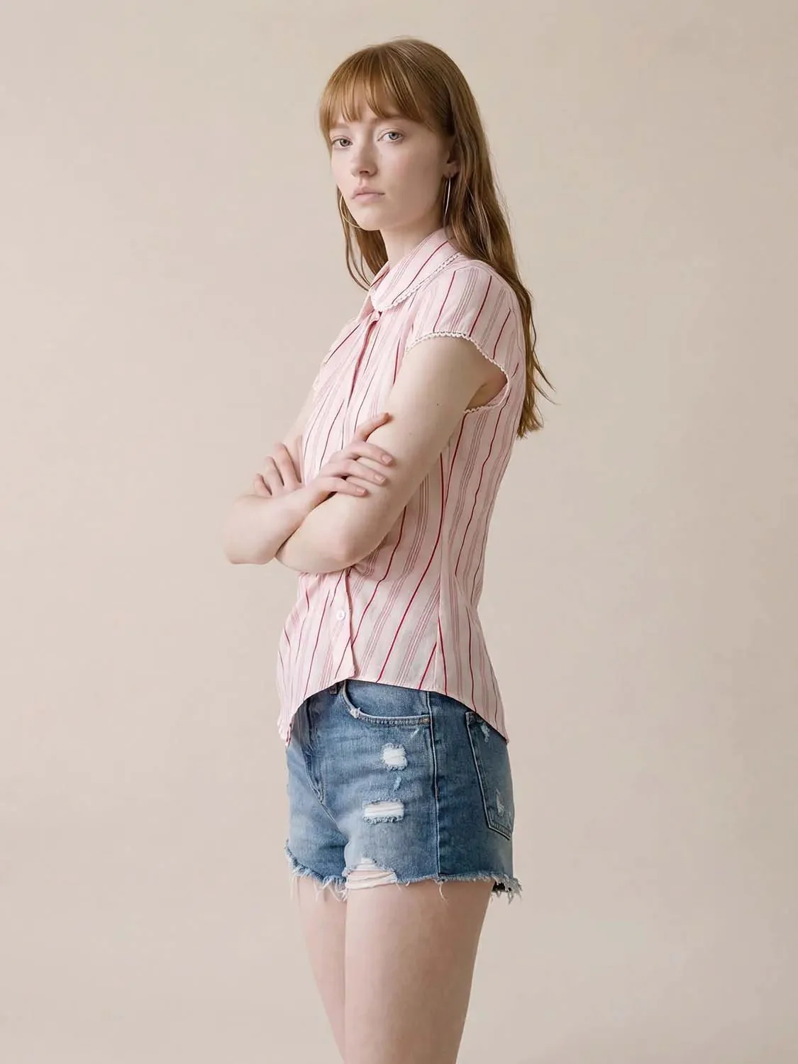8884-lightweight-lyocell-polyamide-blend-striped-short-sleeve-shirts-2.webp Lightweight Lyocell Polyamide Blend Striped Short Sleeve Shirts