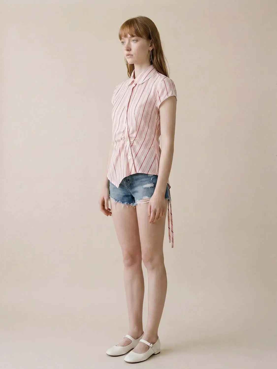8884-lightweight-lyocell-polyamide-blend-striped-short-sleeve-shirts-4.webp Lightweight Lyocell Polyamide Blend Striped Short Sleeve Shirts