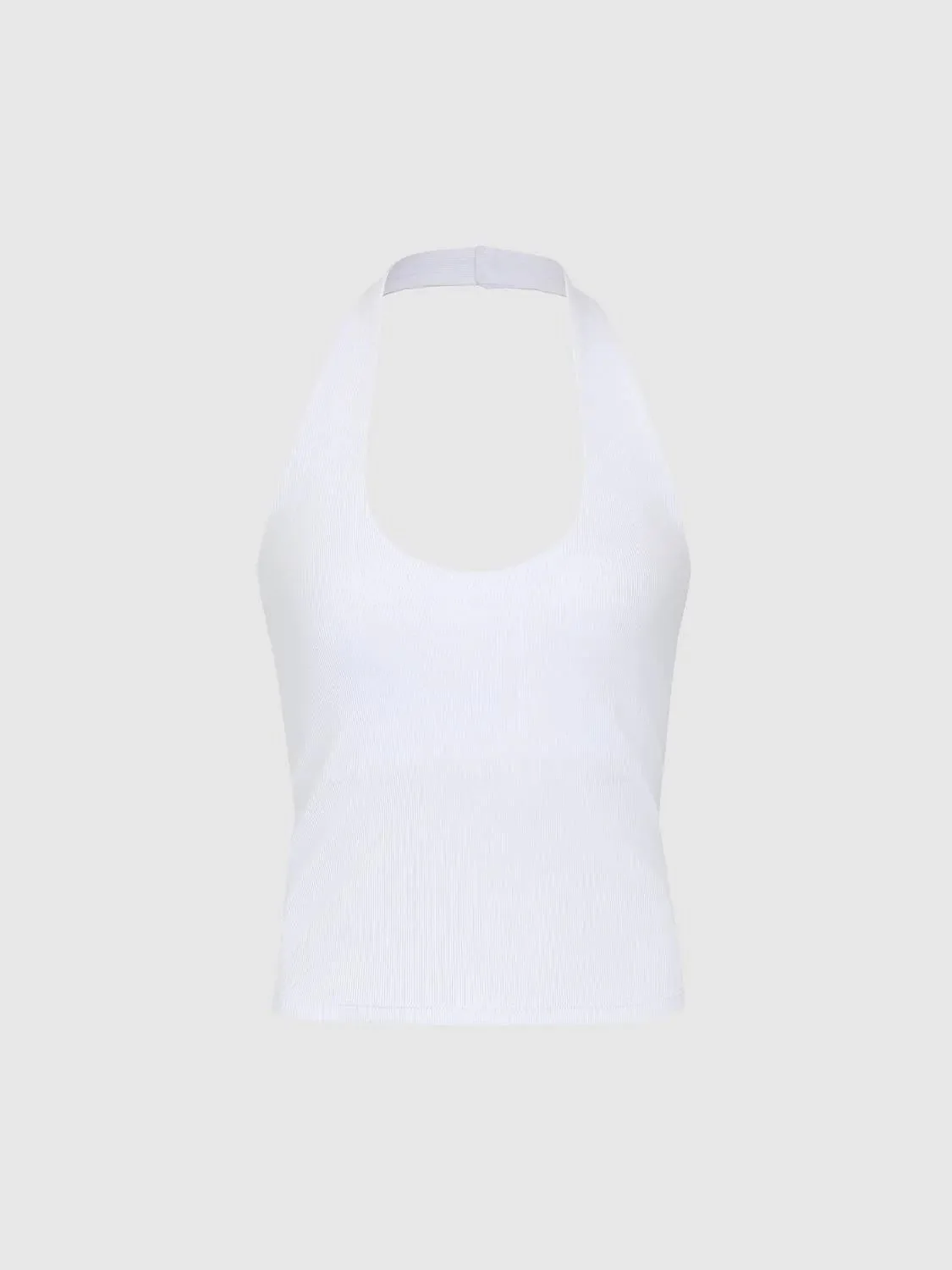 917-black-halter-neck-tops-in-viscose-cotton-elastane-blend-tops-15.webp Black Halter Neck Tops In Viscose Cotton Elastane Blend Tops