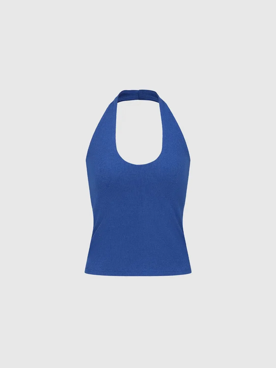 917-black-halter-neck-tops-in-viscose-cotton-elastane-blend-tops-28.webp Black Halter Neck Tops In Viscose Cotton Elastane Blend Tops