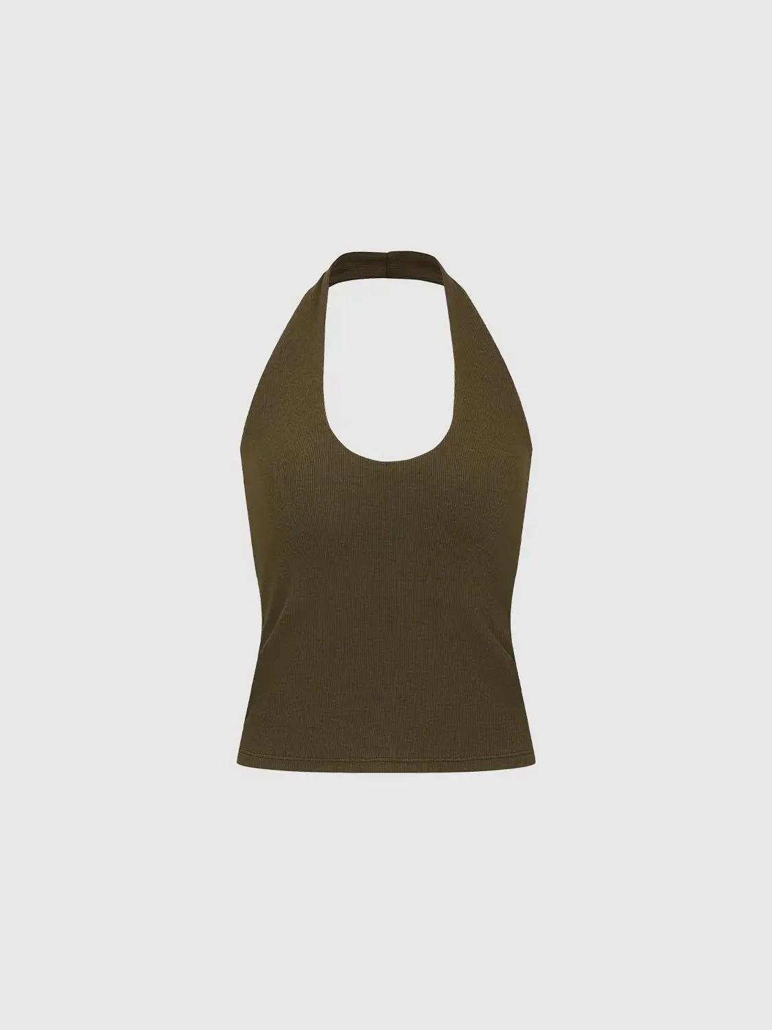 917-black-halter-neck-tops-in-viscose-cotton-elastane-blend-tops-29.webp Black Halter Neck Tops In Viscose Cotton Elastane Blend Tops