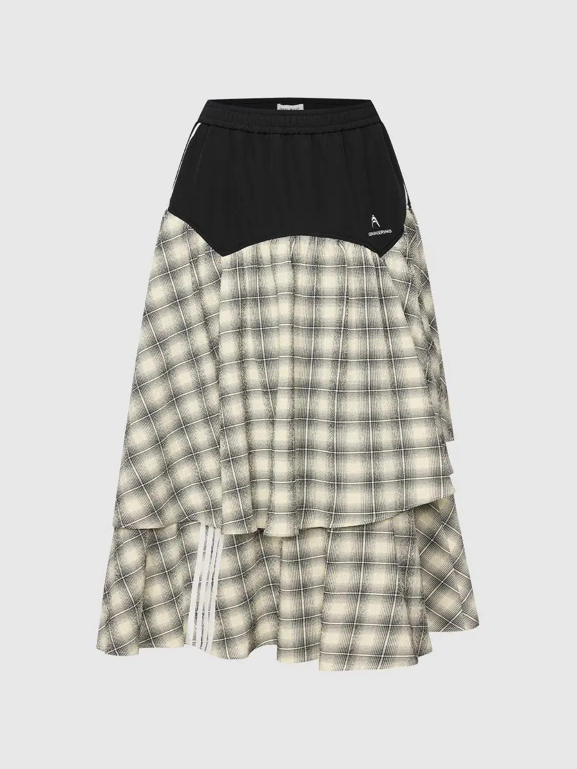 9176-plaid-chic-layered-tiered-ruffle-design-cotton-blend-maxi-skirts-2.webp Plaid Chic Layered Tiered Ruffle Design Cotton Blend Maxi Skirts