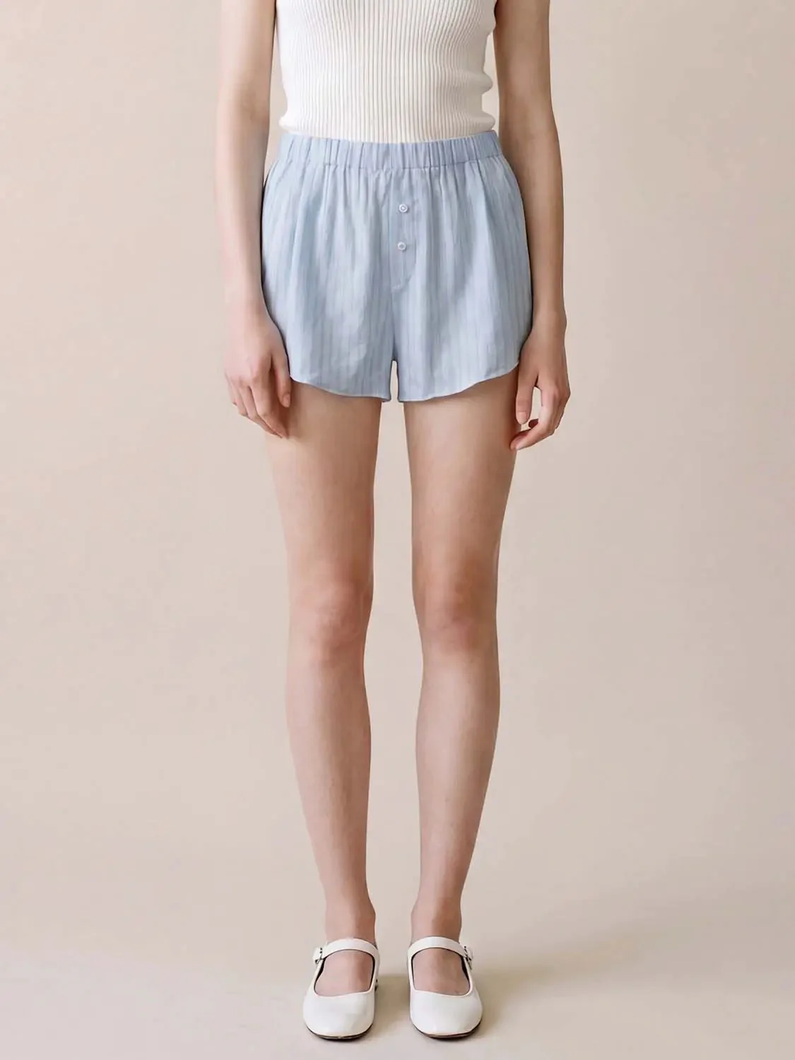 9183-lyocell-linen-blend-lightweight-breathable-shorts-1.webp Lyocell Linen Blend Lightweight Breathable Shorts