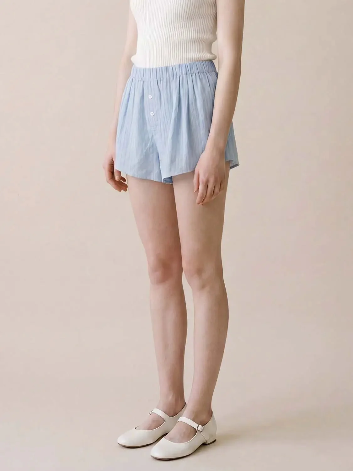 9183-lyocell-linen-blend-lightweight-breathable-shorts-2.webp Lyocell Linen Blend Lightweight Breathable Shorts