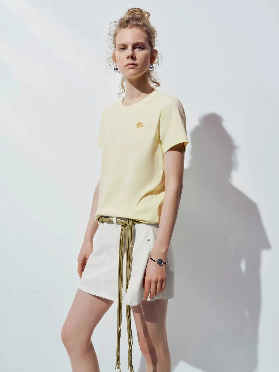 9245-cotton-blend-gold-heart-emblem-soft-t-shirts-2.webp Cotton Blend Gold Heart Emblem Soft T Shirts