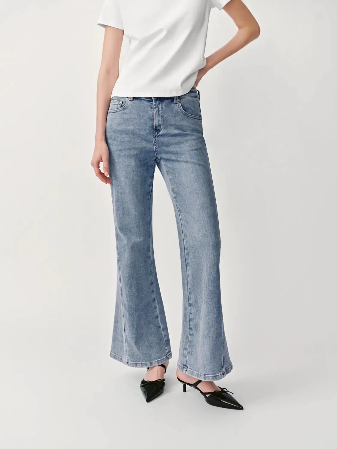 9251-denim-flared-leg-jeans-1.webp Denim Flared-Leg Jeans