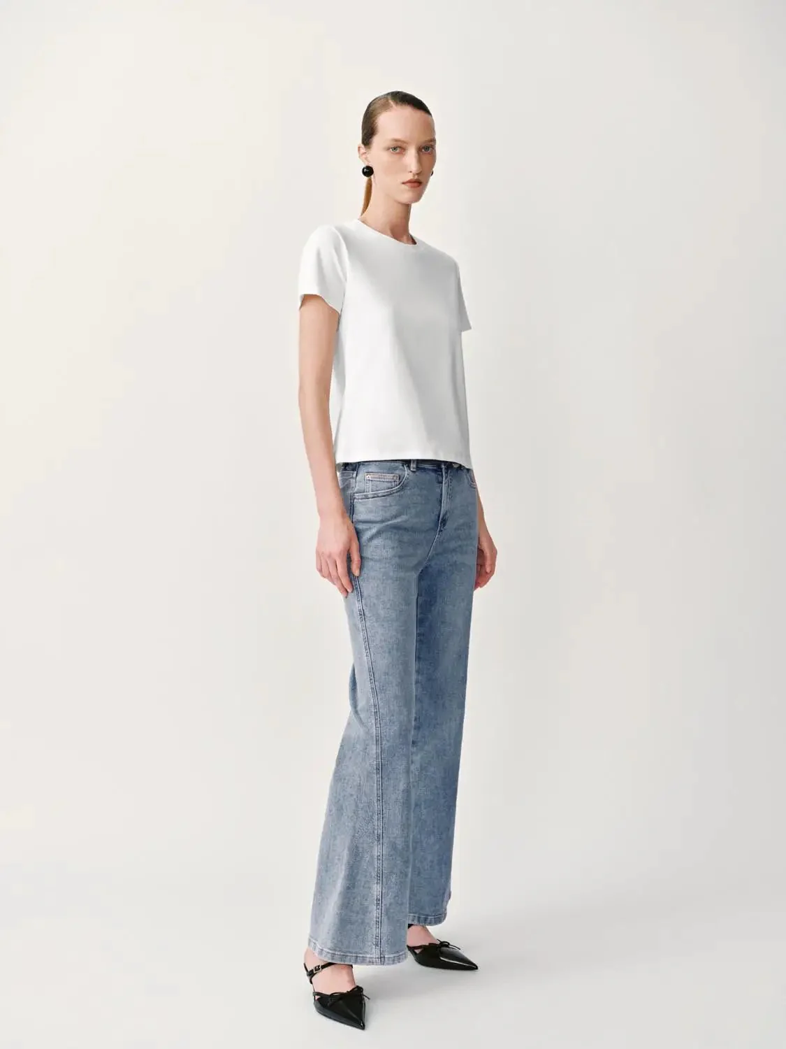 9251-denim-flared-leg-jeans-7.webp Denim Flared-Leg Jeans