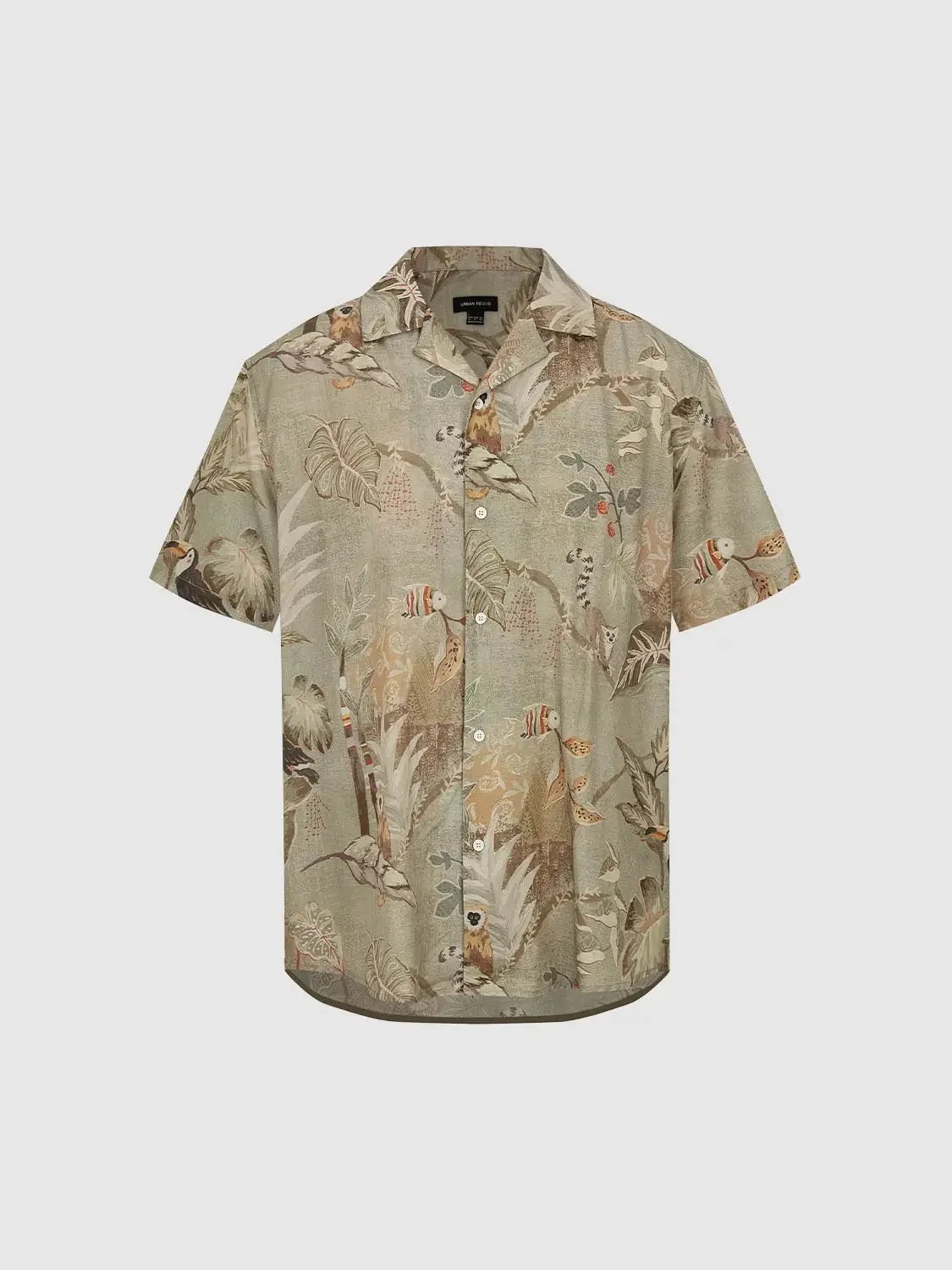 9295-printed-short-sleeve-shirts-lightweight-casual-wear-with-slight-stretch-1.webp Printed Short Sleeve Shirts Lightweight Casual Wear With Slight Stretch