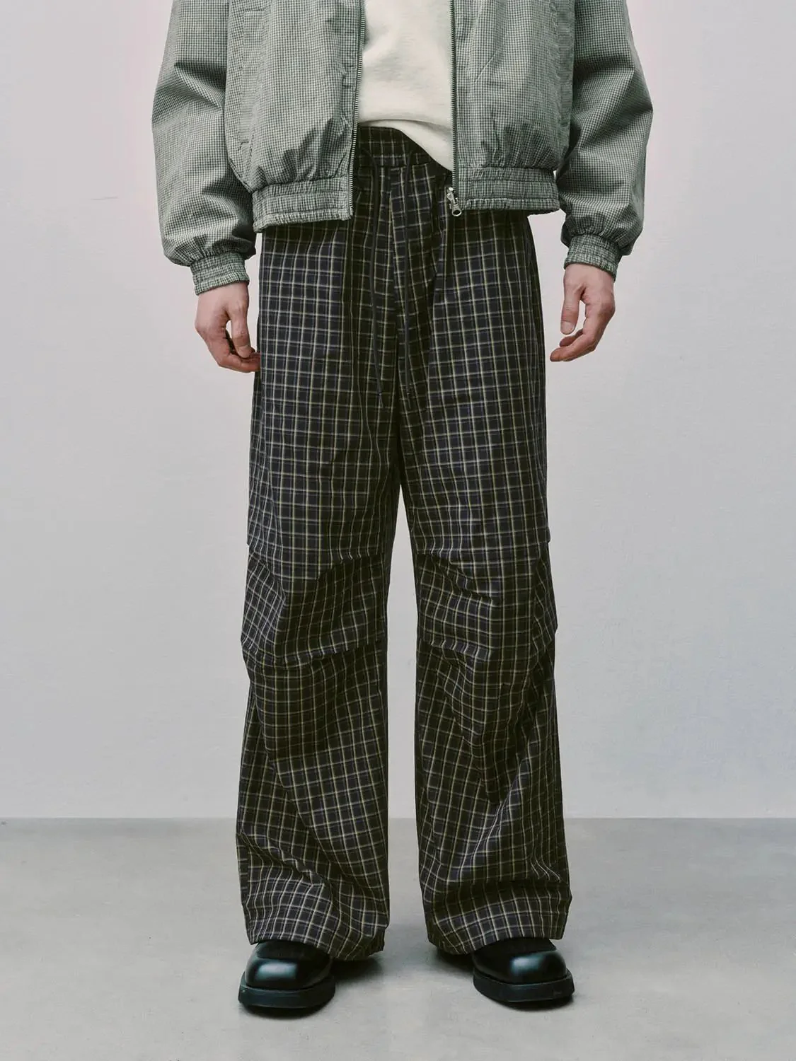 9305-plaid-cotton-relaxed-fit-pocket-wide-leg-pants-9.webp Plaid Cotton Relaxed Fit Pocket Wide Leg Pants