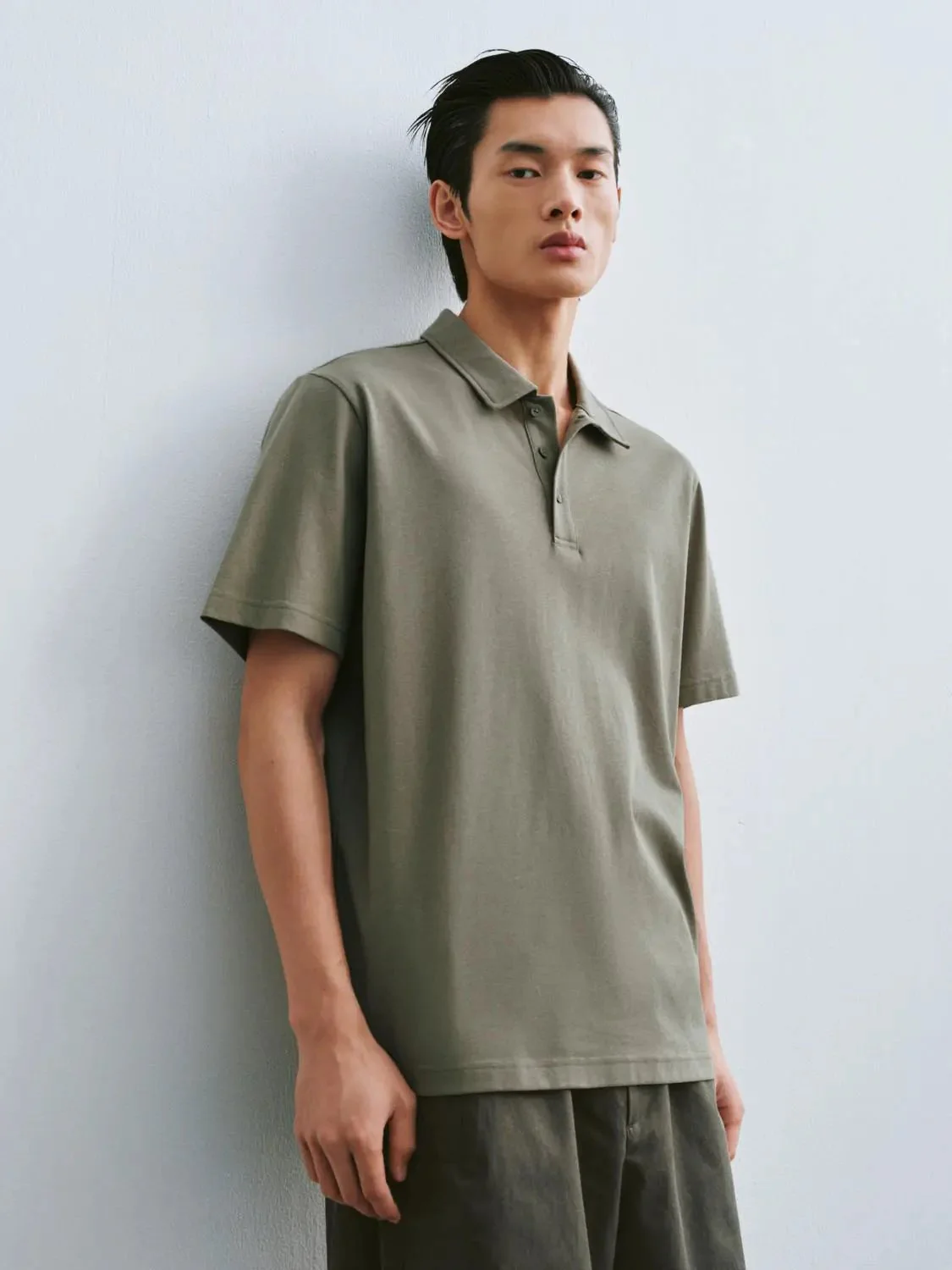 9311-cotton-blend-medium-stretch-soft-durable-everyday-comfort-polo-shirts-2.webp Cotton Blend Medium Stretch Soft Durable Everyday Comfort Polo Shirts