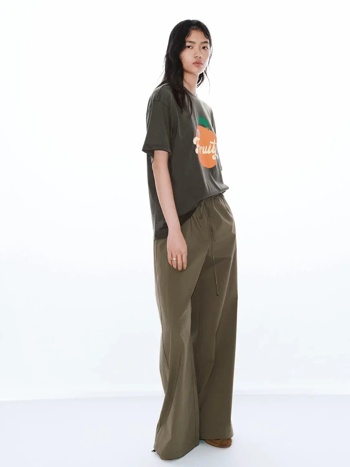 Fruity Graphic Cotton  Everyday Wear T-Shirts