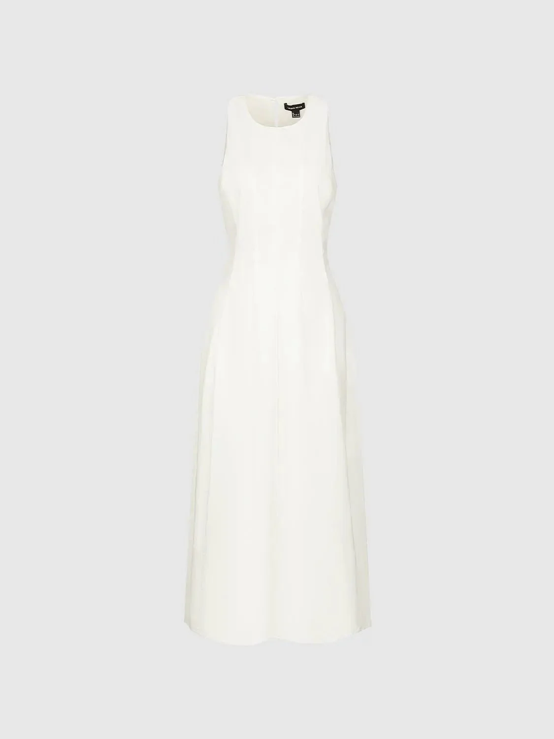965-cotton-blend-sleeveless-seamed-balloon-midi-dresses-7.webp Cotton Blend Sleeveless Seamed Balloon Midi Dresses