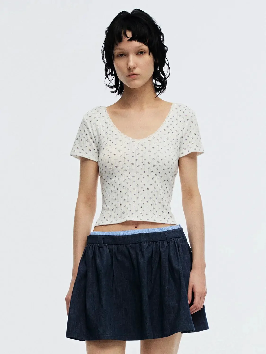 9662-floral-print-soft-breathable-cropped-t-shirts-9.webp Floral Print Soft Breathable Cropped T-Shirts