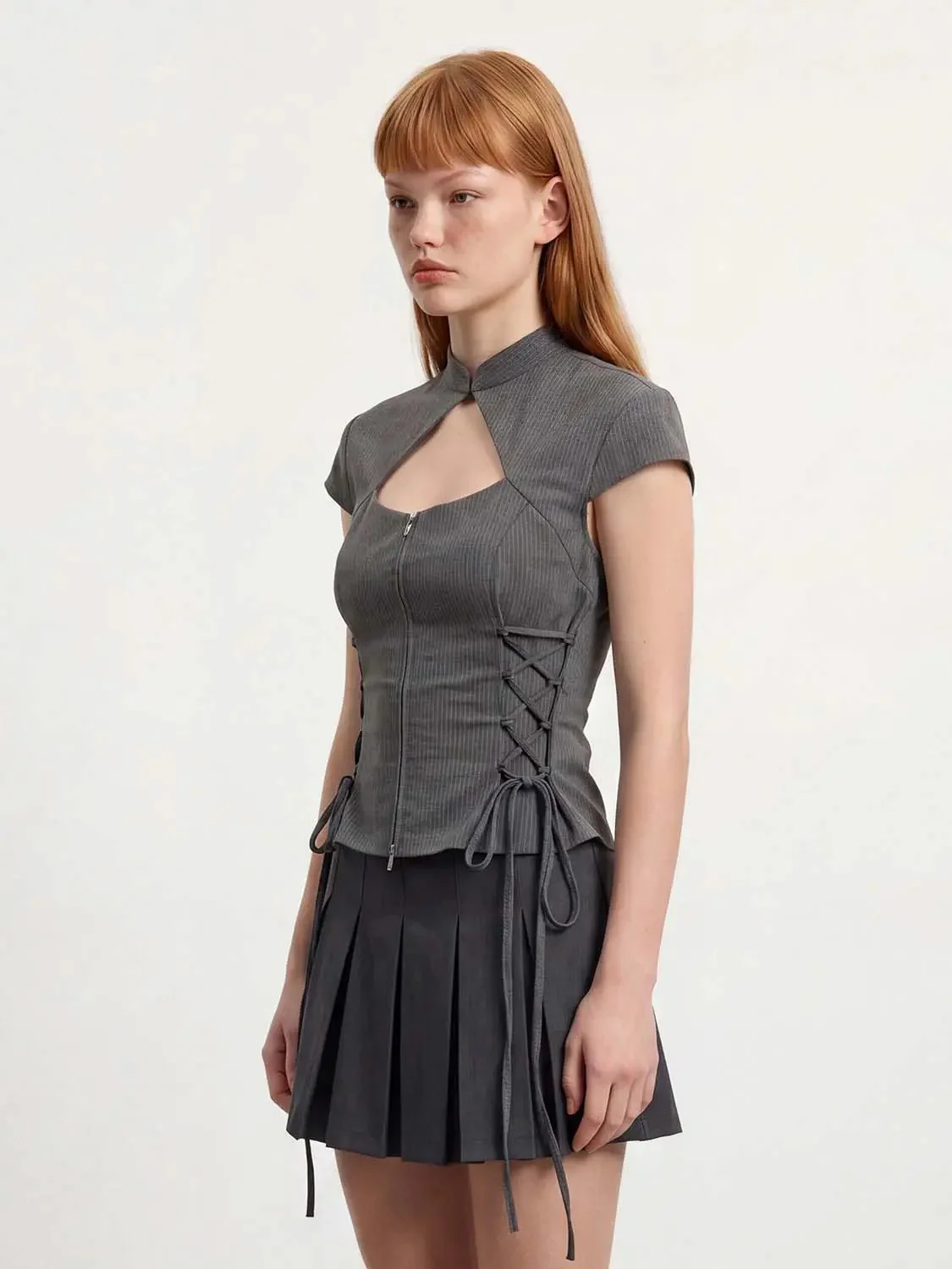 9711-lace-up-cutout-chest-zipper-front-slim-fit-premium-poly-blend-shirts-2.webp Lace-Up Cutout Chest Zipper Front Slim-Fit Premium Poly Blend Shirts