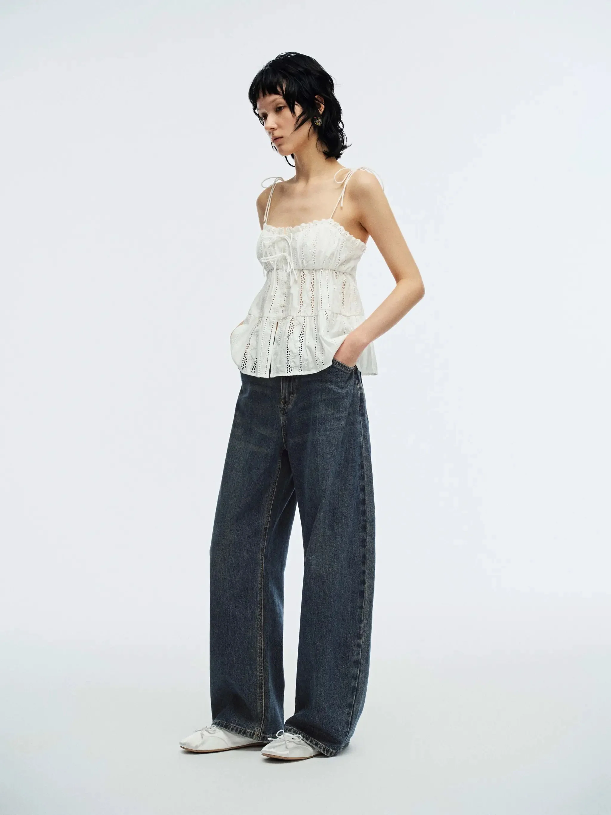 976-guipure-lace-tie-detail-strappy-cami-tops-for-summer-5.webp Guipure Lace Tie Detail Strappy Cami Tops For Summer