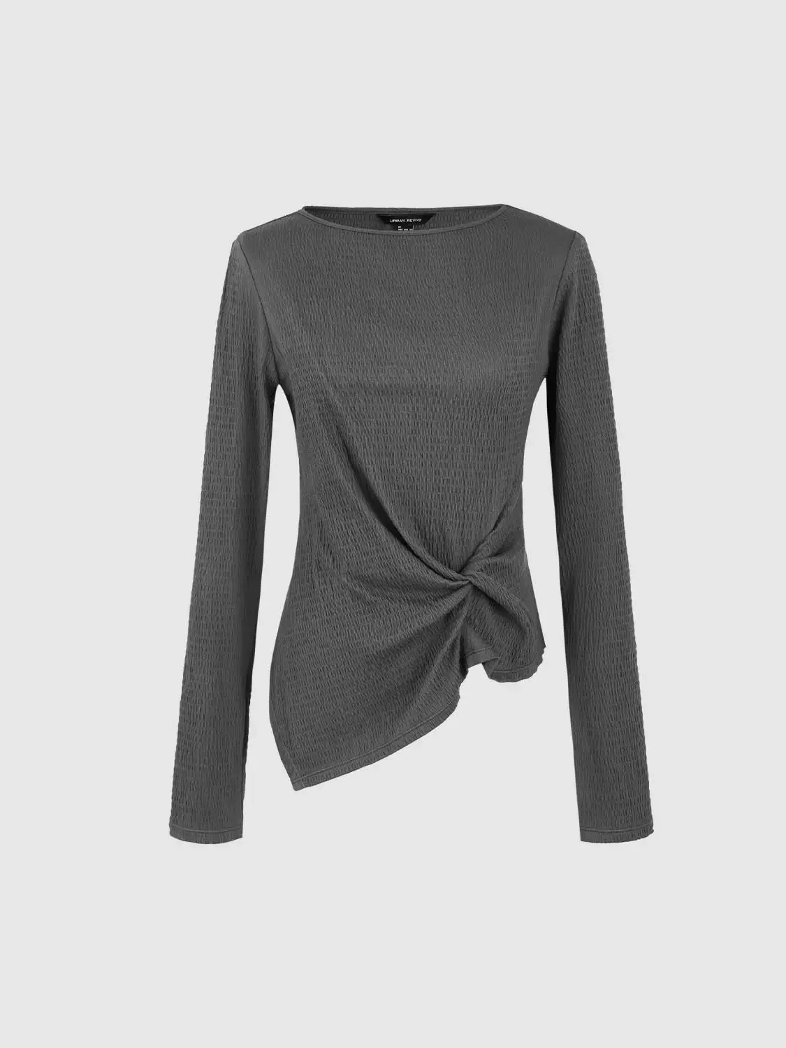 9985-elegant-front-knot-long-sleeve-knit-t-shirt-15.webp Elegant Front Knot Long Sleeve Knit T-Shirt